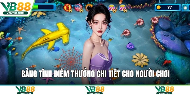Bảng tính điểm thưởng chi tiết cho người chơi