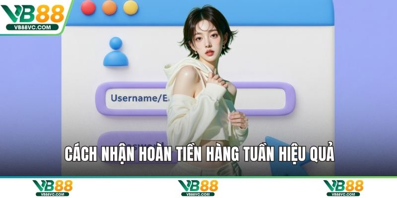 Cách nhận hoàn tiền hàng tuần hiệu quả